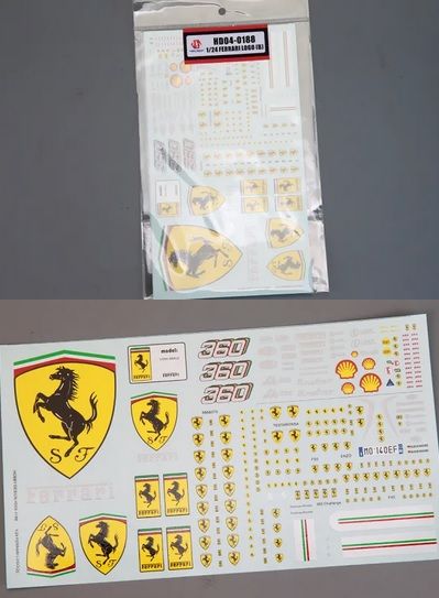 Hobby Design HD04-0188 FERRARI LOGO (B)