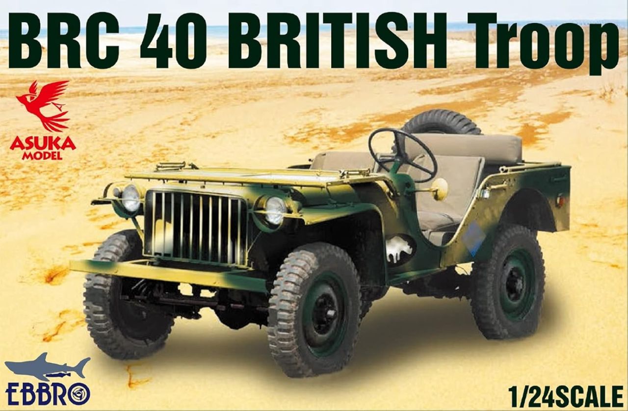 EBBRO 25018 Bantam BRC 40 British Troop Recon Vehicle