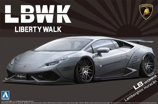 Aoshima 05990 LB WORKS LAMBORGHINI HURACAN VERSION 2