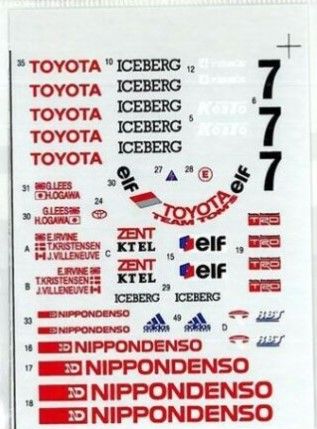 Studio27 DC0405 TOYOTA TS010 SWC/JSPC 1992