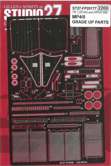 Studio27 FP20177 MCLAREN MP4/5