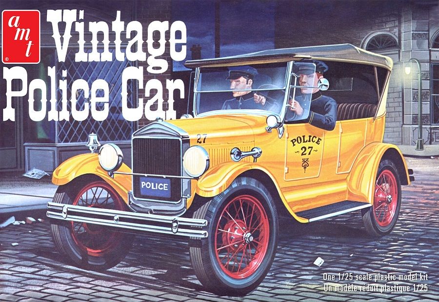 AMT 01182 FORD T VINTAGE POLICE CAR AMT 01182 FORD T VINTAGE POLICE CAR