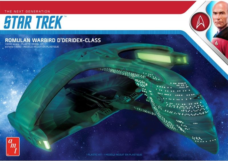 AMT 01125 Star Trek Romulan Warbird D'deridex-class