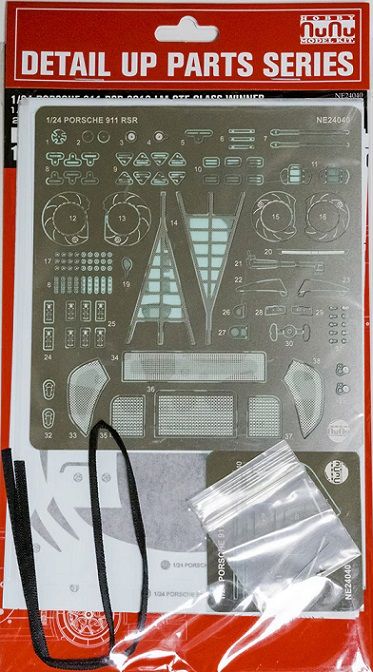 NuNu Model Kit NE24040 PORSCHE 911 RSR 2018 LM GTE CLASS WINNER Deatil up Parts NuNu Model Kit NE24040 PORSCHE 911 RSR 2018 LM GTE CLASS WINNER Deatil up Parts