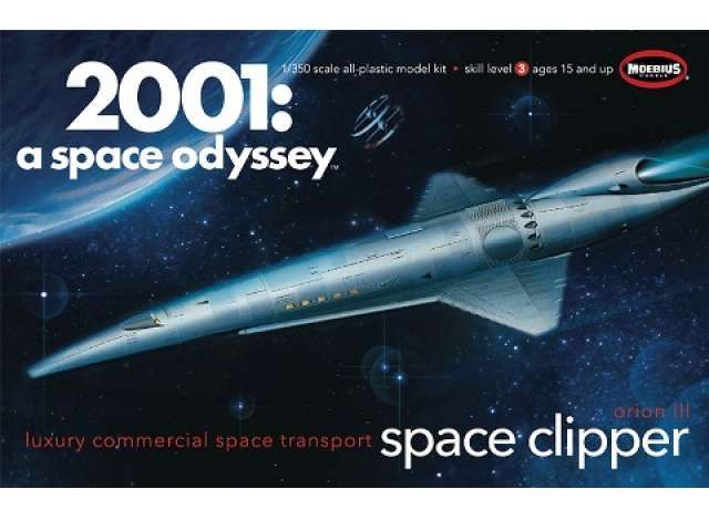 Moebius 2001-12 2001 Space Odyssey Space clipper Orion III