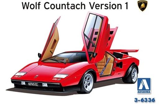 Aoshima 06336 WOLF COUNTACH VER. 1 1975