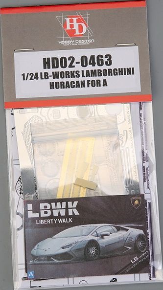 Hobby Design 02-0463 LB-WORKS LAMBORGHINI HURACAN FOR A