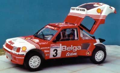 Renaissance TK24/058 PEUGEOT 205 T16 YPRES 1985 BELGA