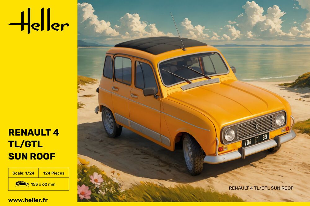 Heller 82704 Renault 4 TL/GTL Sun Roof