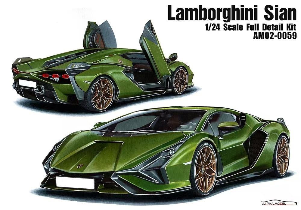 Alpha Model 02- 0059 Lamborghini Sian