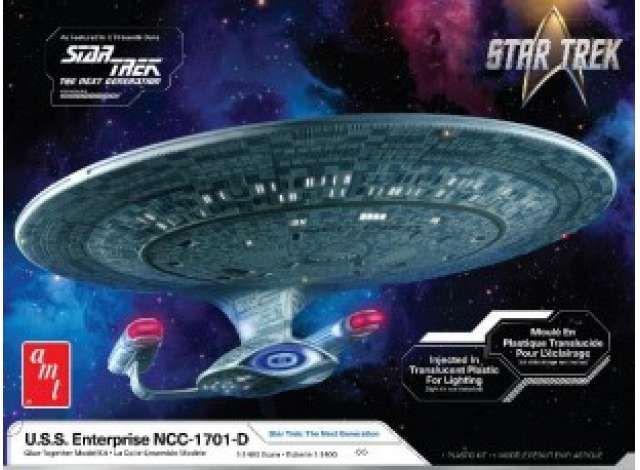 AMT 01429 Star Trek The Next Generation U.S.S. Enterprise NCC-1701-D AMT 01429 Star Trek The Next Generation U.S.S. Enterprise NCC-1701-D