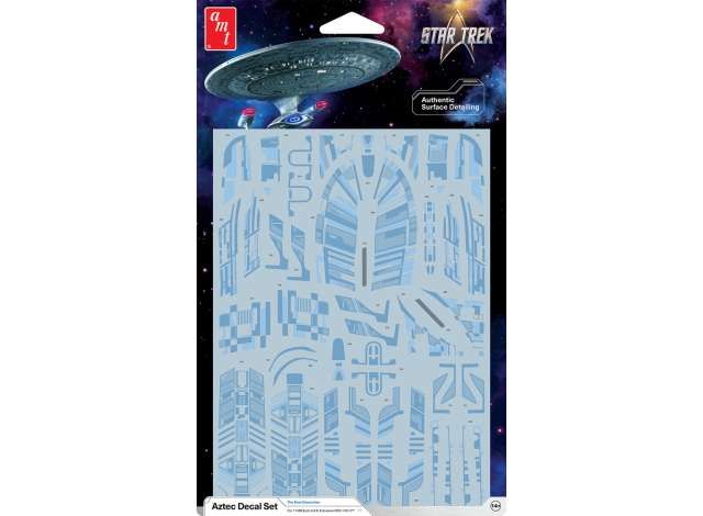 AMT KA066 Star Trek The Next Generation U.S.S. Enterprise NCC-1701-DAztec Decal Set AMT KA066 Star Trek The Next Generation U.S.S. Enterprise NCC-1701-DAztec Decal Set