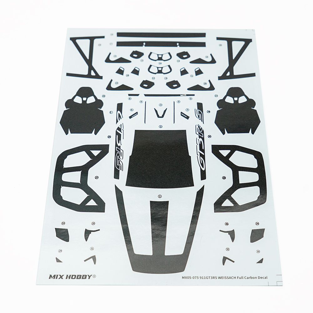 Mix Hobby MX05-075 911 GT3 RS Weissach Full Carbon Mix Hobby MX05-075 911 GT3 RS Weissach Full Carbon