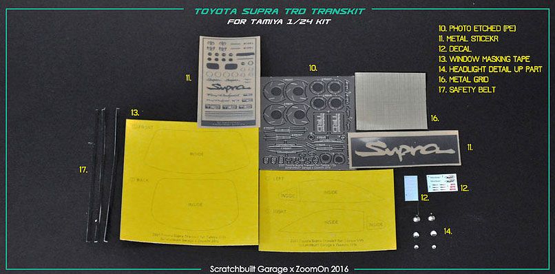 ZoomOn Z021 Toyota Supra TRD Transkit ZoomOn Z021 Toyota Supra TRD Transkit