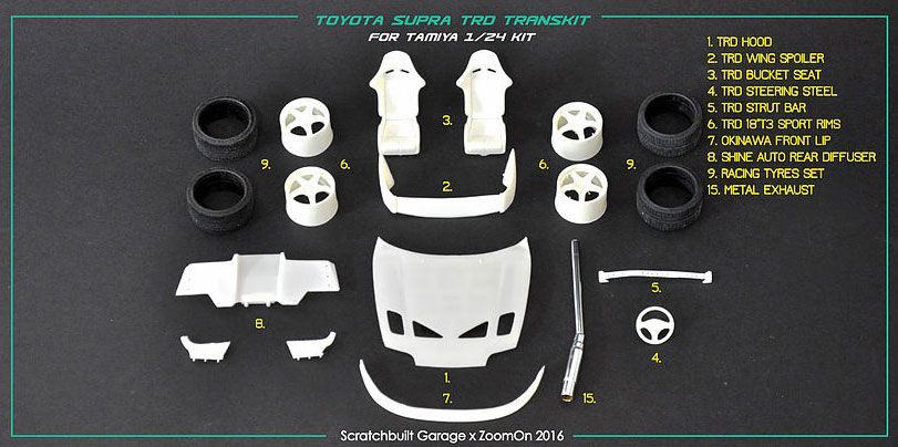 ZoomOn Z021 Toyota Supra TRD Transkit ZoomOn Z021 Toyota Supra TRD Transkit