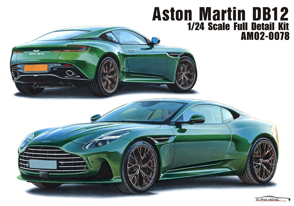 Alpha Model 02-0078 Aston Martin DB12 Alpha Model 02-0078 Aston Martin DB12