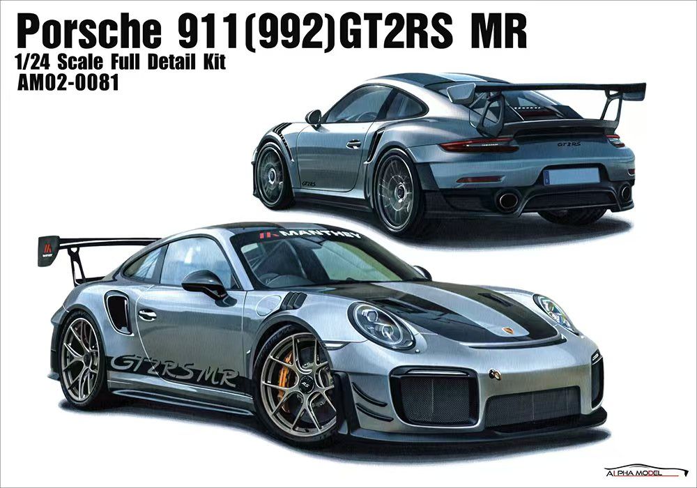 Alpha Model 02-0081 Porsche 911(992)GT2RS MR Alpha Model 02-0081 Porsche 911(992)GT2RS MR