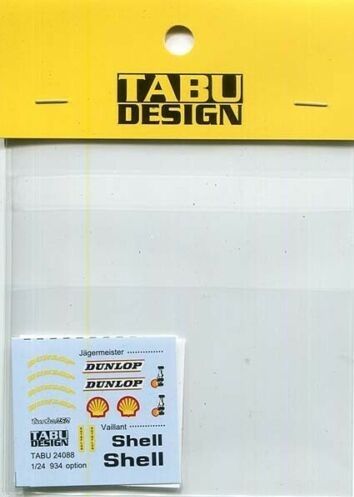 Tabu Design 24088 PORSCHE 934 JAGERMEISTER VAILLANT OPTION Tabu Design 24088 PORSCHE 934 JAGERMEISTER VAILLANT OPTION