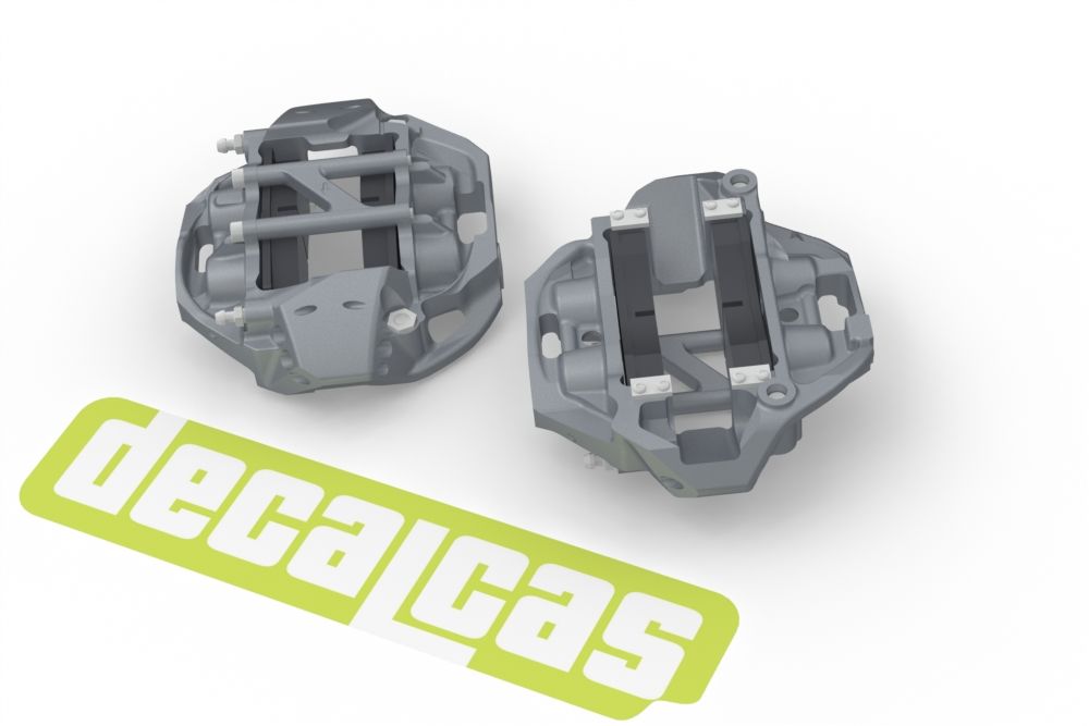 Decalcas PAR095 Brakes for 1/24 scale models: Porsche 911 991 GT3 RSR - 2018 Decalcas PAR095 Brakes for 1/24 scale models: Porsche 911 991 GT3 RSR - 2018