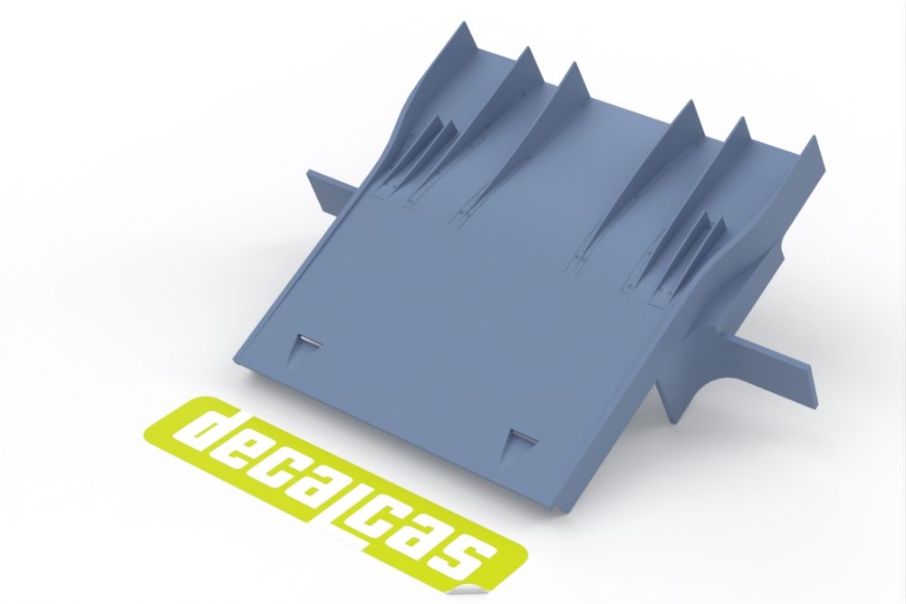 Decalcas PAR096 Detail up set for 1/24 scale models: Porsche 911 991 GT3 RSR - 2018 Decalcas PAR096 Detail up set for 1/24 scale models: Porsche 911 991 GT3 RSR - 2018