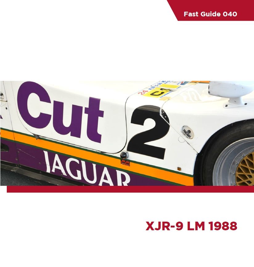 Komakai KOM-FG040 Reference / walkaround book: Jaguar XJR-9 LM - 1988 Komakai KOM-FG040 Reference / walkaround book: Jaguar XJR-9 LM - 1988