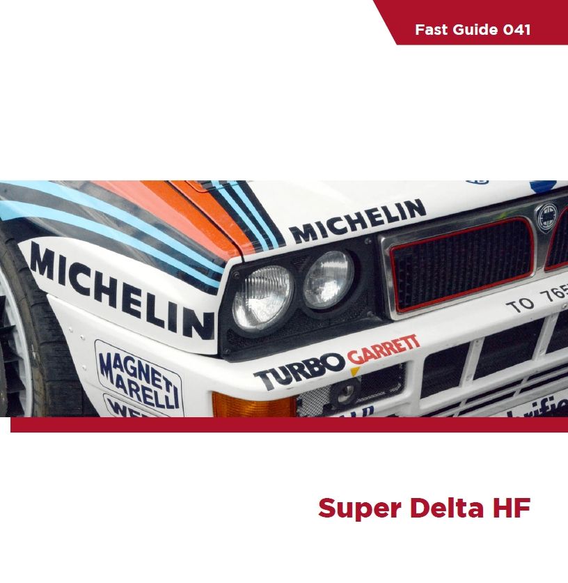 Komakai KOM-FG041 Reference / walkaround book: Lancia Super Delta HF Integrale Komakai KOM-FG041 Reference / walkaround book: Lancia Super Delta HF Integrale