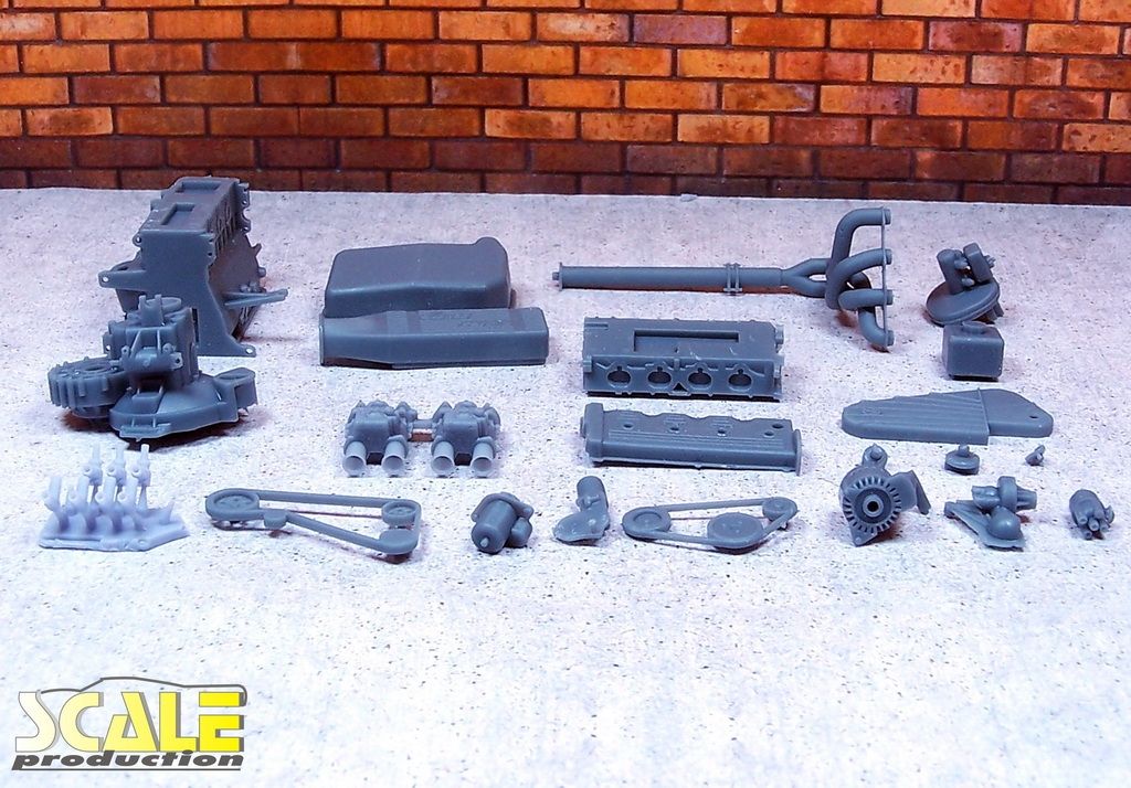 Scale Production SPTK24065W V-W Golf 1.8L 16V Weber engine Scale Production SPTK24065W V-W Golf 1.8L 16V Weber engine