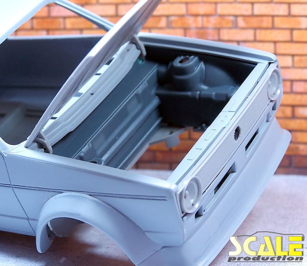 Scale Production SPTK24065M Golf 1 (Revell) racecar engine bay Scale Production SPTK24065M Golf 1 (Revell) racecar engine bay