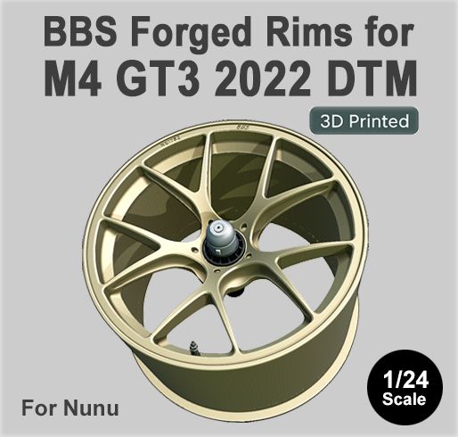 Fat Frog FW24021 BBS Forged Rims for M4 GT3 2022 DTM Fat Frog FW24021 BBS Forged Rims for M4 GT3 2022 DTM