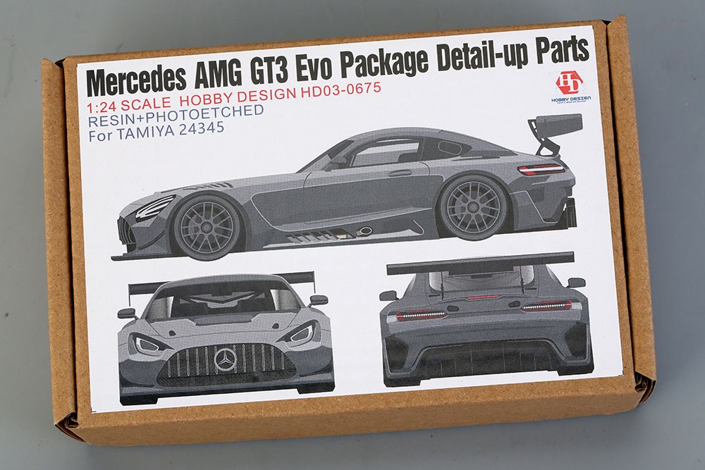 Hobby Design HD03-0675 Mercedes-AMG GT3 EVO Package Detail-UP Parts For T 24345 Hobby Design HD03-0675 Mercedes-AMG GT3 EVO Package Detail-UP Parts For T 24345