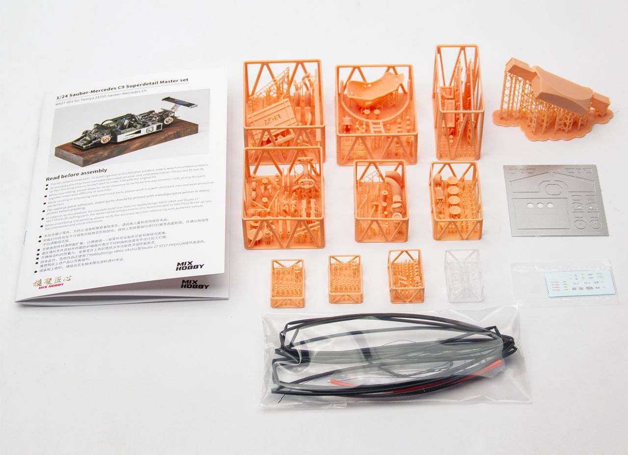Mix Hobby MX07-001 Sauber-Mercedes C9 Super Detail set Mix Hobby MX07-001 Sauber-Mercedes C9 Super Detail set