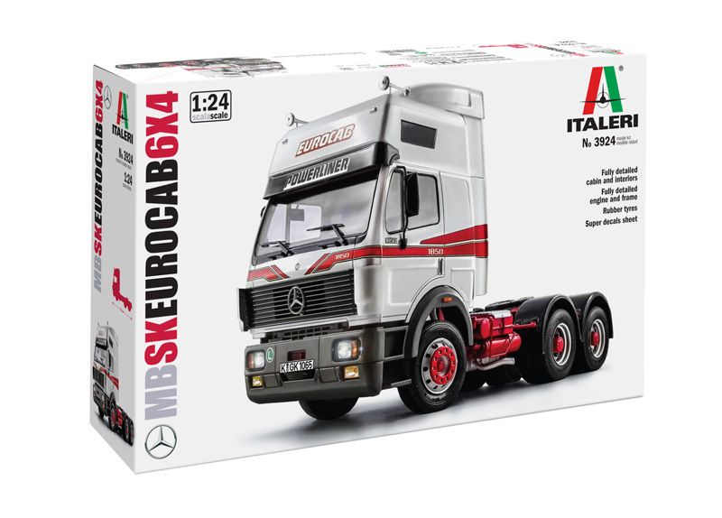 Italeri 3924 MERCEDES-BENZ SK EUROCAB 6x4 Italeri 3924 MERCEDES-BENZ SK EUROCAB 6x4