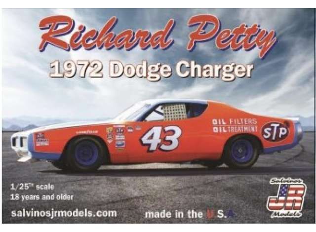 Salvinos 1972TX 1972 Dodge Charger #43 Richard Petty Salvinos 1972TX 1972 Dodge Charger #43 Richard Petty