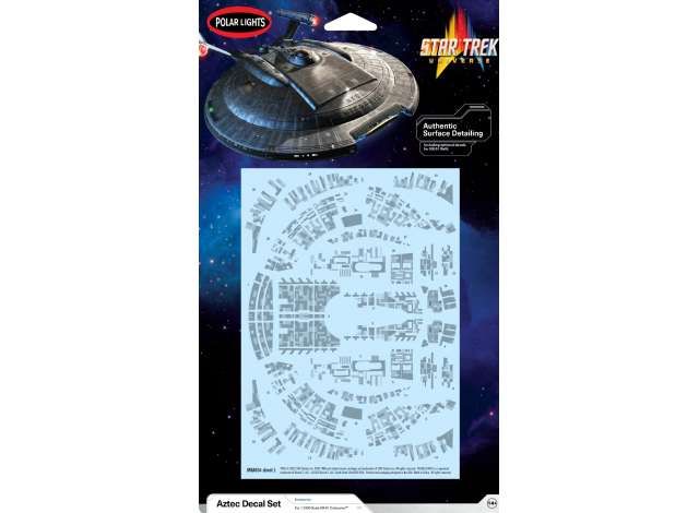 Polar Lights MKA054 Star Trek NX-01 U.S.S. Enterprise Aztec Decals 2T Polar Lights MKA054 Star Trek NX-01 U.S.S. Enterprise Aztec Decals 2T