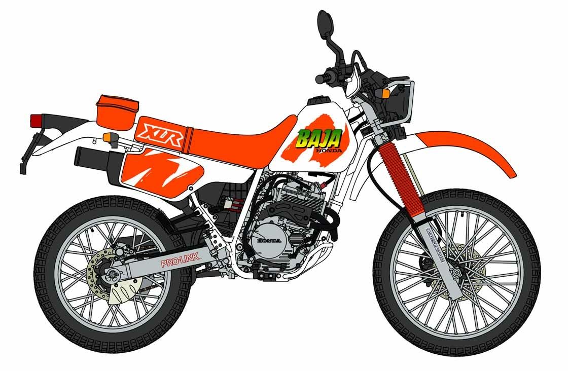 Hasegawa 21516 Honda XLR BAJA Hasegawa 21516 Honda XLR BAJA