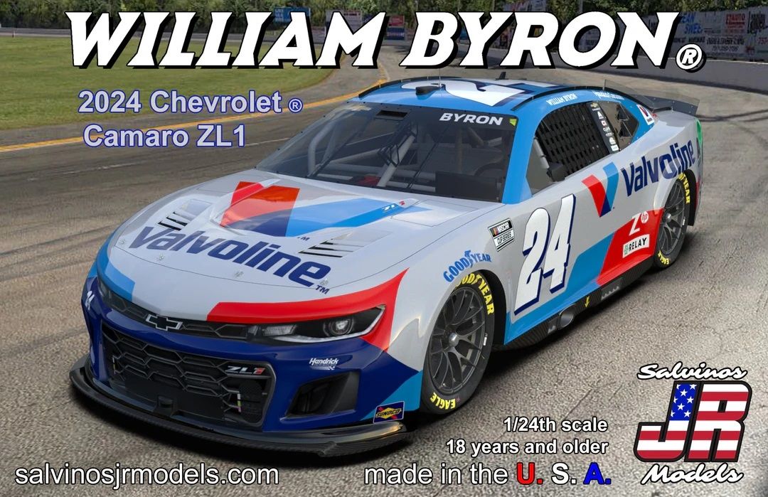Salvinos 2024WBV Hendrick Motorsports 2024 William Byron Salvinos 2024WBV Hendrick Motorsports 2024 William Byron
