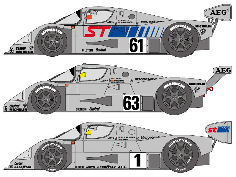 Shunko SHK-D404 SAUBER-MERCEDES C9 1989-90 (For TAM) Shunko SHK-D404 SAUBER-MERCEDES C9 1989-90 (For TAM)