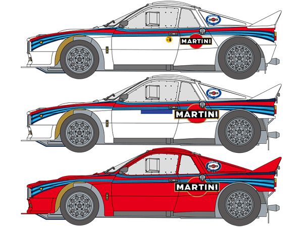 Shunko SHK-D504 Martini 037 1983-85 optional decal Shunko SHK-D504 Martini 037 1983-85 optional decal