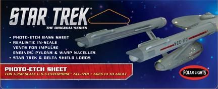 Polar Lights MKA009 USS ENTERPRISE PH.E.1:350