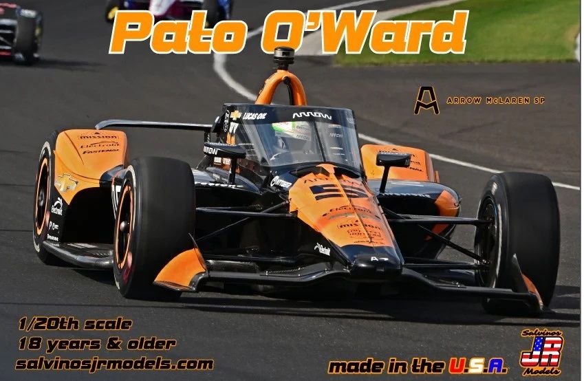 Salvinos 2024POI Aero McLaren Pato O\'Ward 2024 Indy 500 C