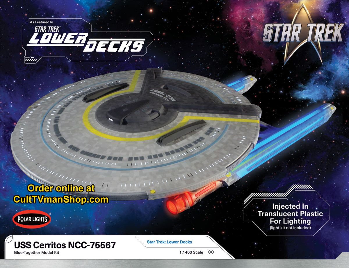 Polar Lights 1002 Star Trek Lower Decks U.S.S. Cerritos