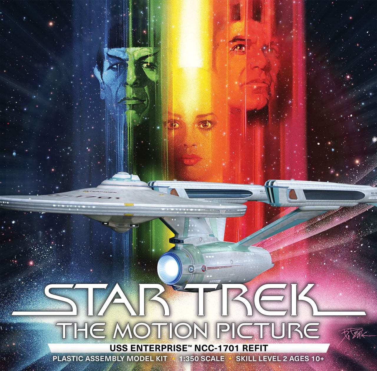Polar Lights 1006 Star Trek U.S.S. Enterprise Refit