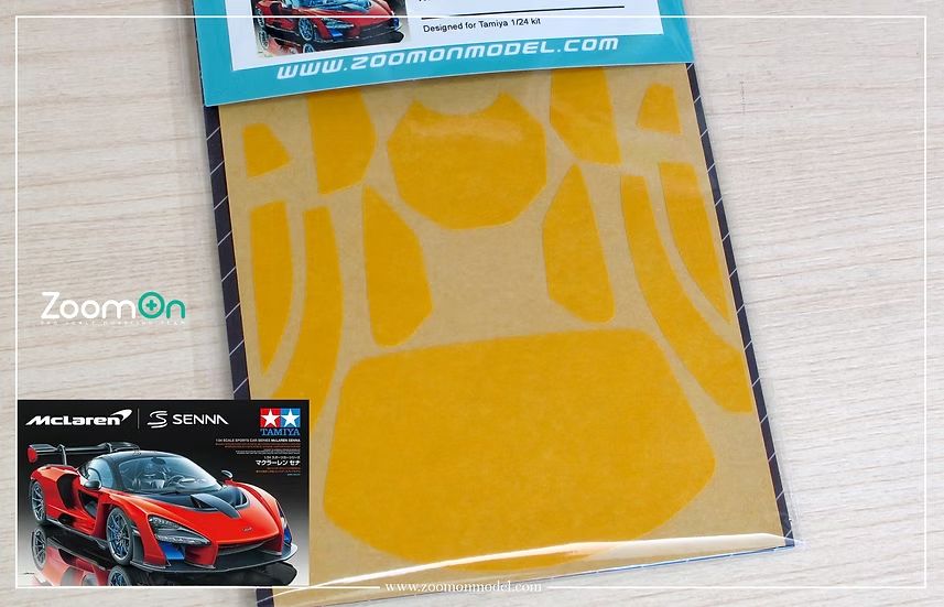 ZoomOn ZD235 Window painting masks - McLaren Senna ZoomOn ZD235 Window painting masks - McLaren Senna