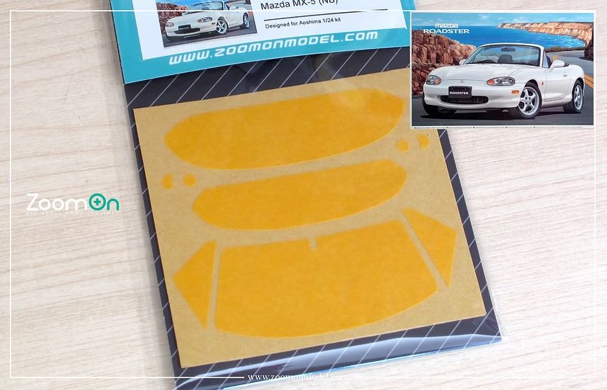 ZoomOn ZD234 Window & light painting masks - Mazda MX-5 (NB) ZoomOn ZD234 Window & light painting masks - Mazda MX-5 (NB)