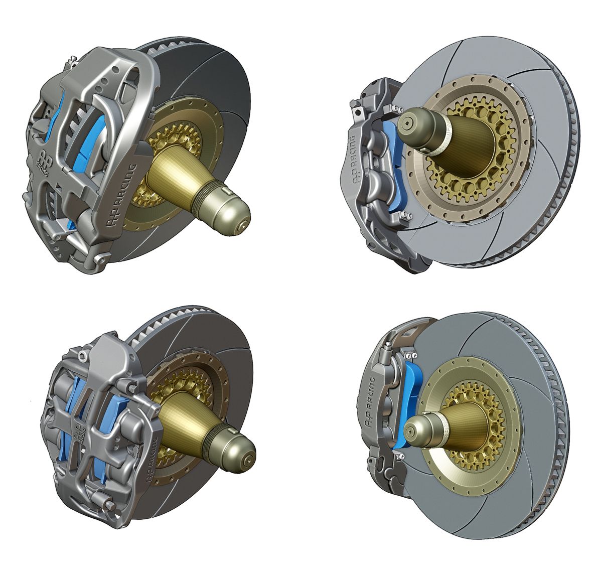 Fat Frog DE24018 Calipers & Brakes for M4 GT3