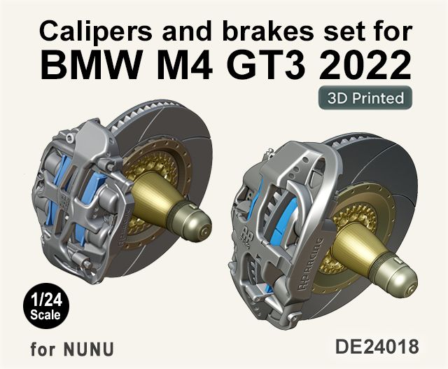Fat Frog DE24018 Calipers & Brakes for M4 GT3