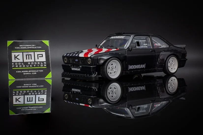 KMP Scalemodels TK24011 FORD ESCORT MK2 HOONIGAN 2024 REISSUE KMP Scalemodels TK24011 FORD ESCORT MK2 HOONIGAN 2024 REISSUE