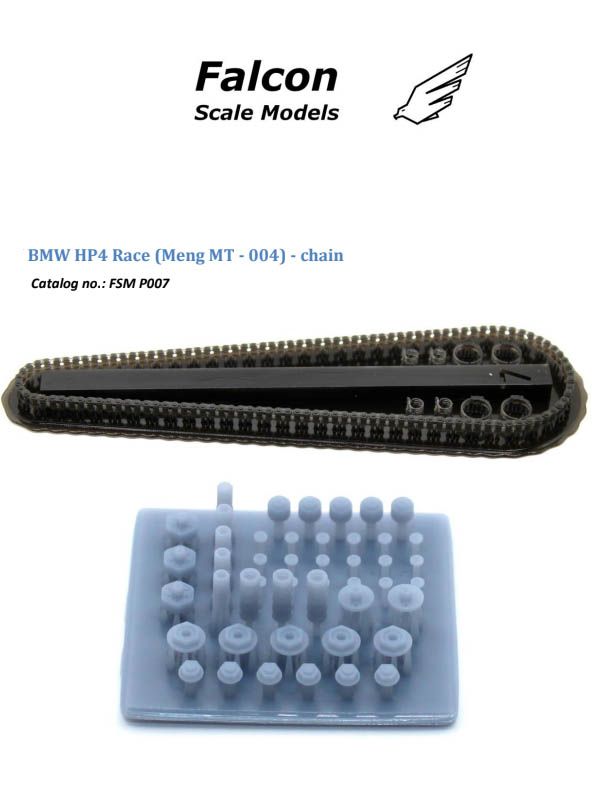 Falcon Scale Models P007 Detail up set for BMW HP4 Race Falcon Scale Models P007 Detail up set for BMW HP4 Race