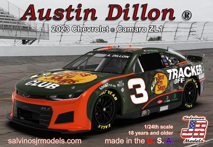 Salvinos 2023ADP Richard Childress Racing Austin Dillon C