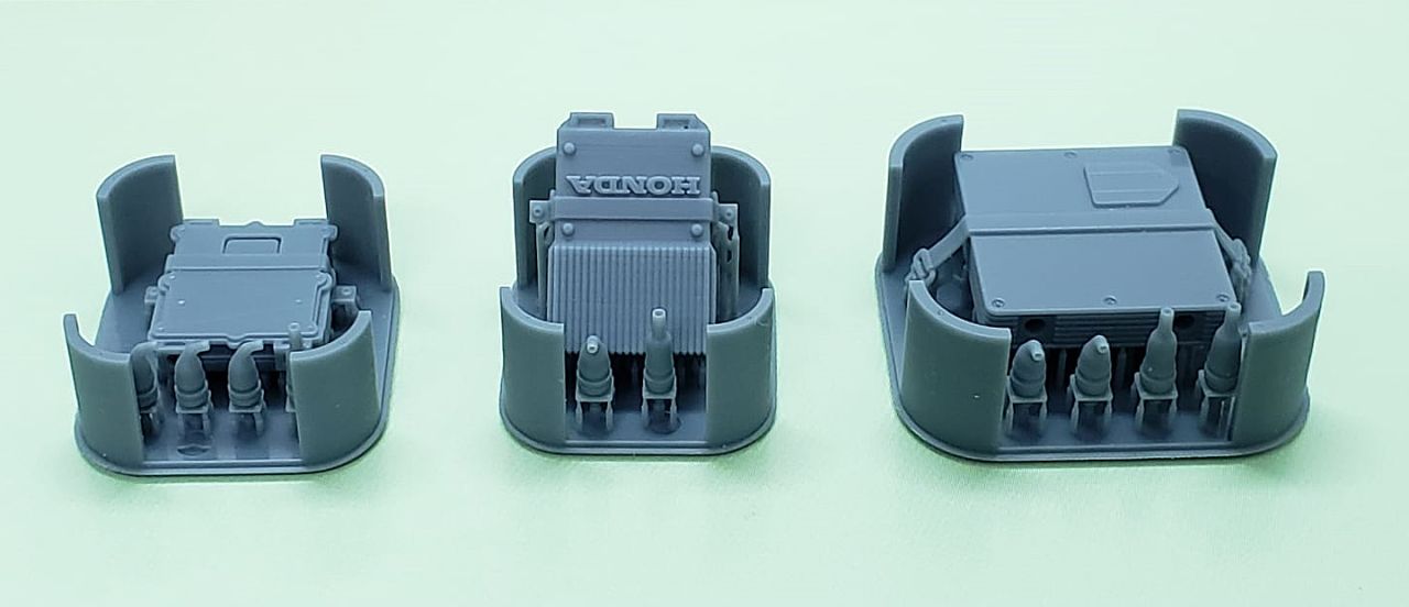 Fat Frog DE12101 MP4/4 Engine Control Modules for Beemax / Meng